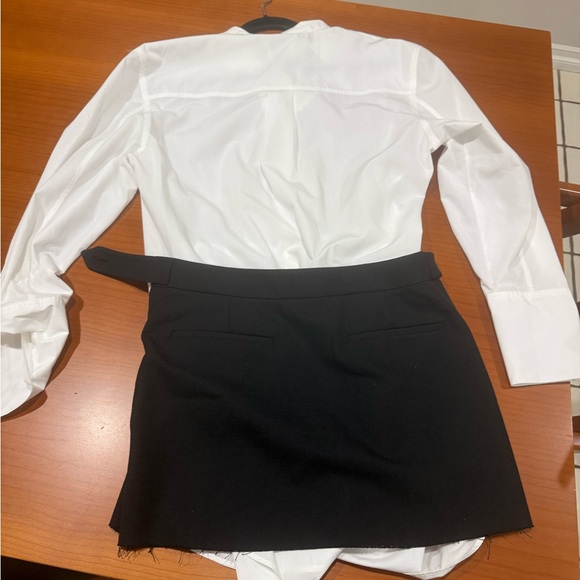 SIMKHAI Warren mini shirtdress sz 10 - Picture 3 of 5